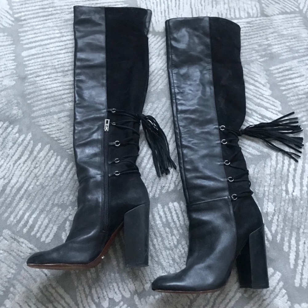 Schutz over knee bootie